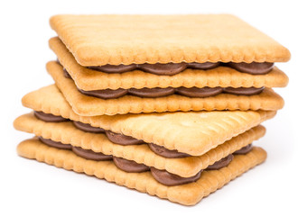 Chocolate Cream Filled Biscuits