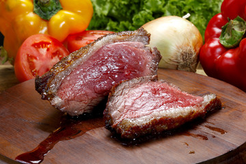 Picanha, traditional Brazilian barbecue.