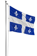 3D Quebec  Flag