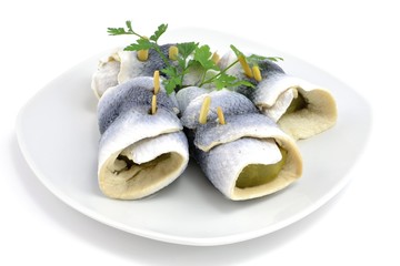 marynowane płaty śledziowe z ogórkiem © robert6666