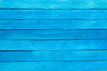 Wood plank blue background