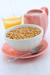 Delicious and healthy granola cereal