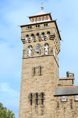 Exterior of Cardiff Castle – Wales, United Kingdom