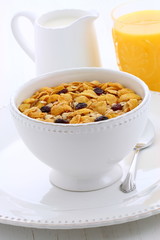 Delicious and healthy granola cereal