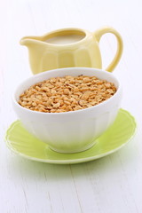 Delicious and healthy granola cereal