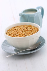 Delicious and healthy granola cereal