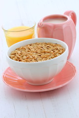 Delicious and healthy granola cereal