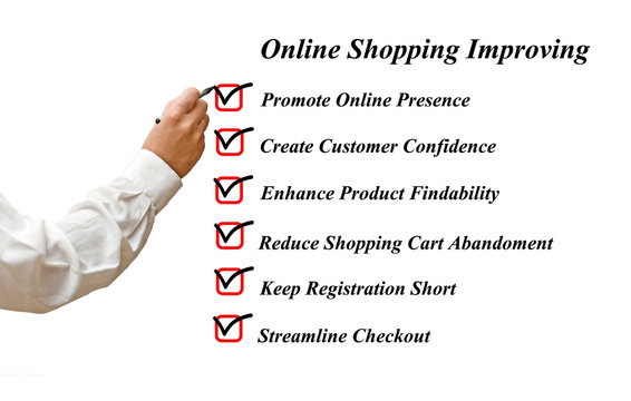 Online shopping improving