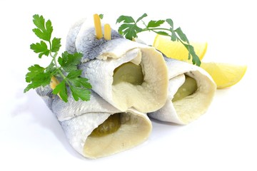 marynowane płaty śledziowe z ogórkiem © robert6666