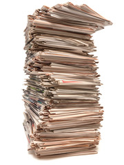 Zeitungsstapel