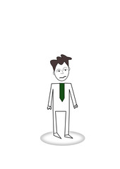 Geschäftsmann, wut, zorn