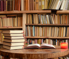 old fashioned Libary
