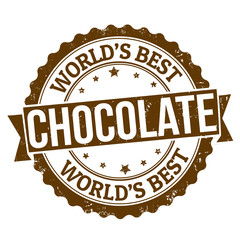 Fototapeta premium Chocolate stamp