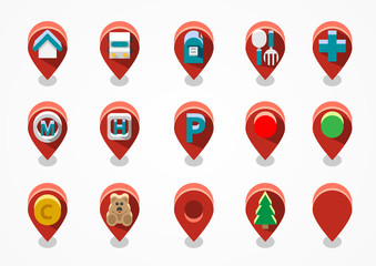 simple navigation icons