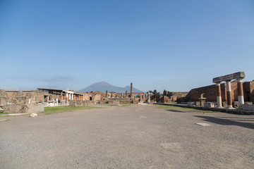 Empty Streets of Ancient Pompeii