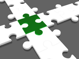 Obraz premium puzzle