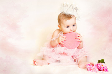 Cute Newborn baby girl