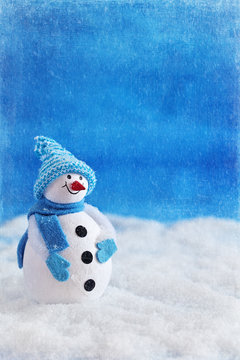 Cute snowman Christmas toy.