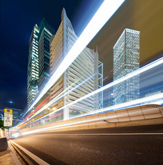 Fototapeta premium Hong Kong city at night