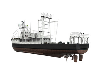 Fishing Boat Isolated