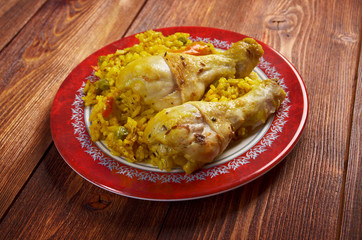  Arroz con Pollo