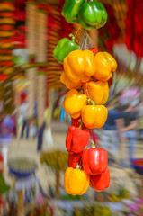 colorful chilli peper