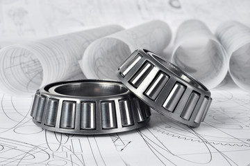 roller bearings  and drawings