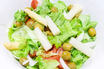 salad various ingredients