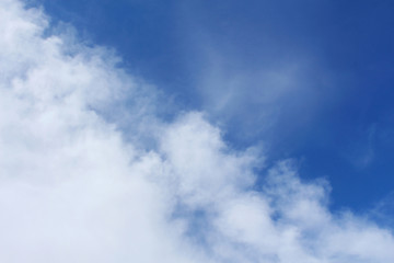 Obraz premium Blue sky clouds