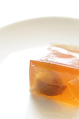 japanese confectionery, plum jelly
