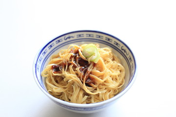 chinese food, wonton noodles