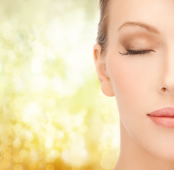 Fototapeta premium face of beautiful woman