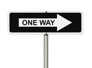 One Way Sign