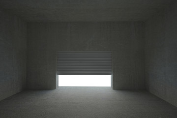 Shutter opening in dark room