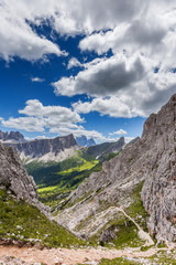 Fototapeta na wymiar Dolomites mountain in summer