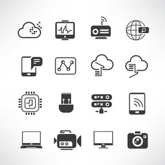 internet, network icons