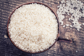 Rice in  bowl