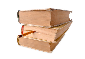 Pile of old books