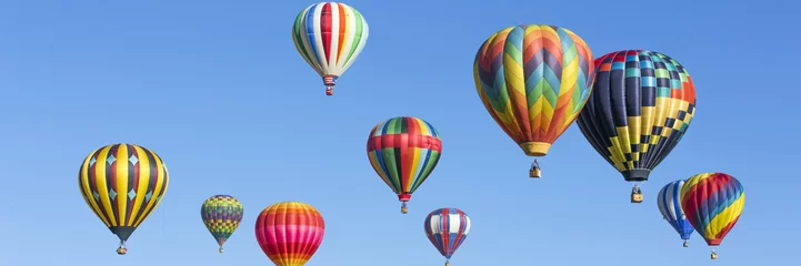 Muurstickers Heteluchtballonnen panorama © Mariusz Blach