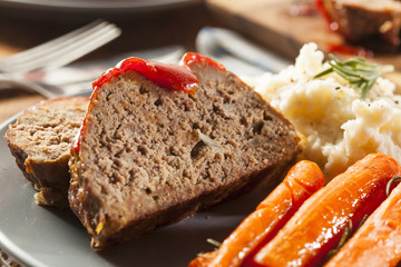 Homemade Ground Beef Meatloaf