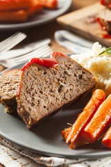 Homemade Ground Beef Meatloaf