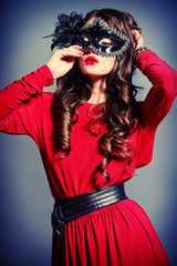 black and red