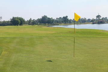 Obraz premium Beautiful golf course