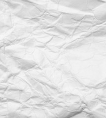 Fototapeta premium background of crumpled white paper