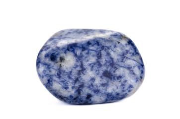 Tumbled sodalite stone