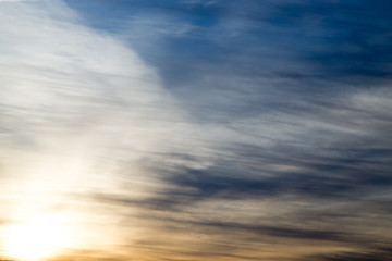 Obraz premium beautiful dawn sun in the sky