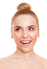 Obraz premium excited woman