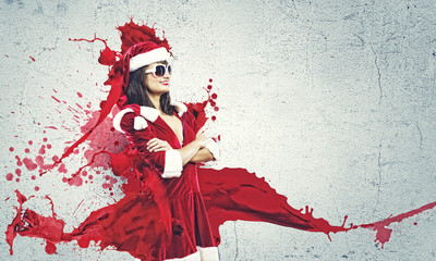 Santa girl