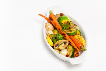Delicious grilled vegetables