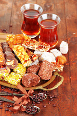 Tasty oriental sweets